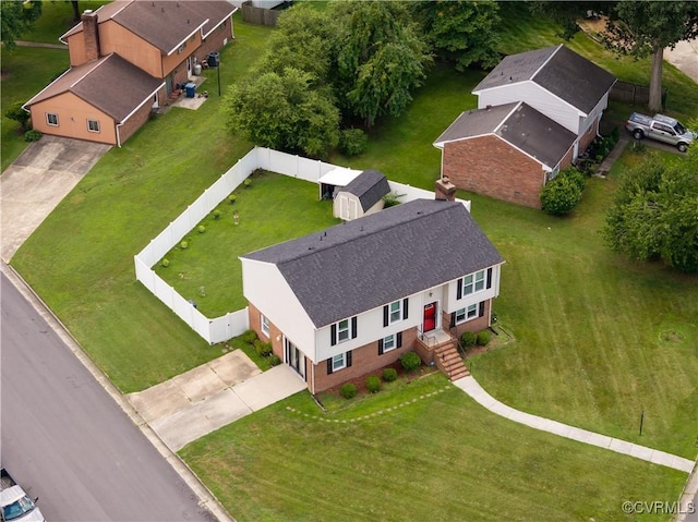 4601 Helena Cir, Petersburg, VA 23803 - view from above of property