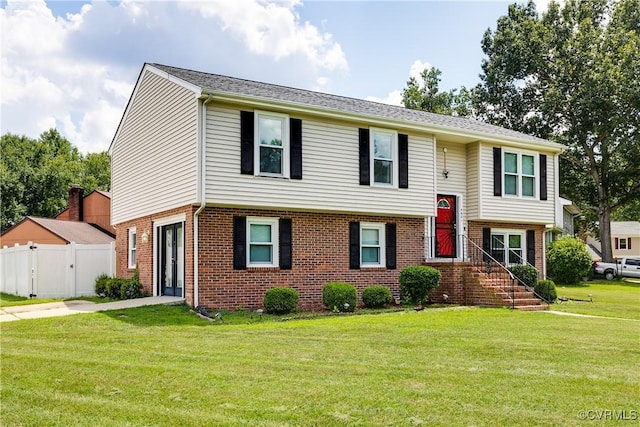 4601 Helena Cir, Petersburg, VA 23803 - raised ranch with brick siding and a gate