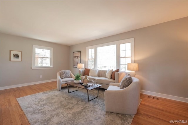 1117 Penobscot Rd, Henrico, VA 23227 - living room featuring plenty of natural light and light wood-style floors