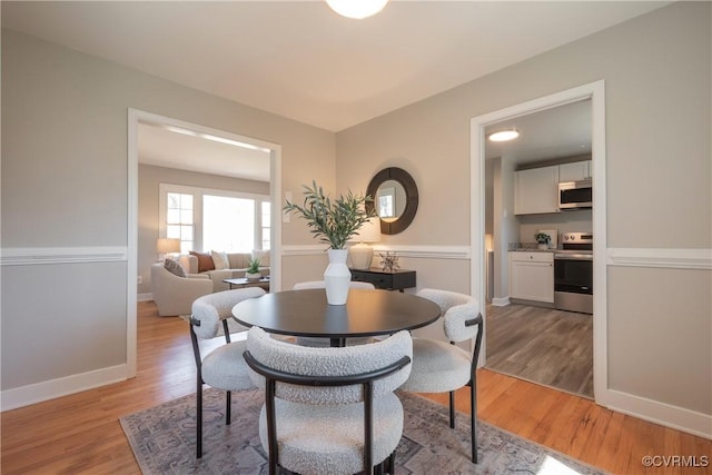 1117 Penobscot Rd, Henrico, VA 23227 - dining space featuring light wood finished floors