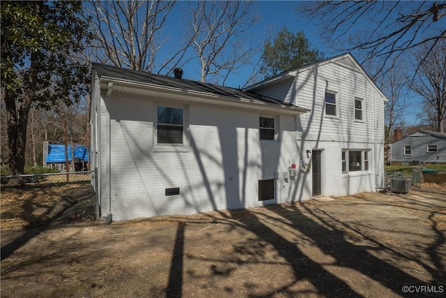 1117 Penobscot Rd, Henrico, VA 23227 - rear view of house with brick siding