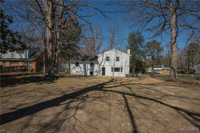 1117 Penobscot Rd, Henrico, VA 23227 - view of front of property with a chimney