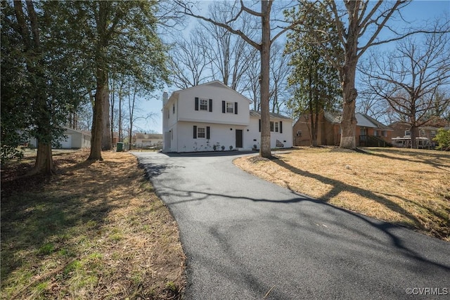 1117 Penobscot Rd, Henrico, VA 23227 - split level home with asphalt driveway and stucco siding
