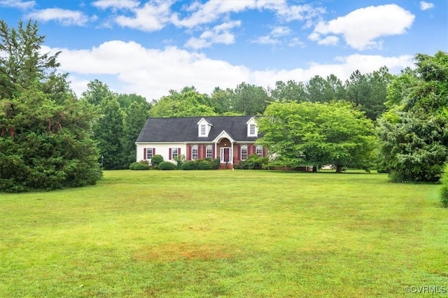 17220 Dawn Ct, Amelia Courthouse, VA 23002 - cape cod home with a front yard