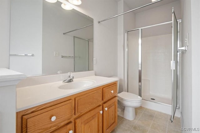 17220 Dawn Ct, Amelia Courthouse, VA 23002 - full bathroom featuring a shower stall and vanity