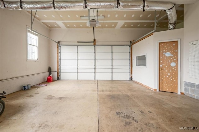 17220 Dawn Ct, Amelia Courthouse, VA 23002 - garage featuring a garage door opener