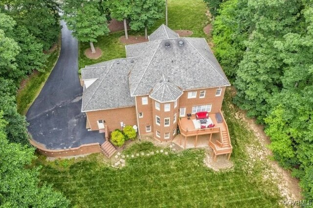 1638 Fallen Timber Trl, Powhatan, VA 23139 - aerial view of property and surrounding area