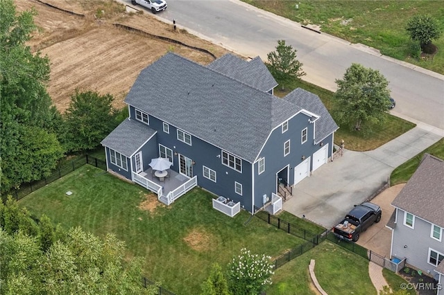 5154 Lake Summer Loop, Moseley, VA 23120 - view from above of property