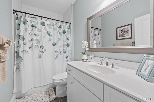 5154 Lake Summer Loop, Moseley, VA 23120 - bathroom with vanity and tile patterned flooring