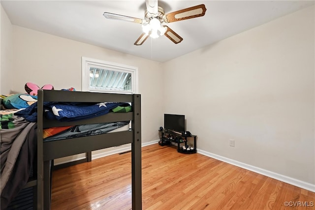 1593 Baxter Rd, Prince George, VA 23875 - bedroom featuring wood finished floors and a ceiling fan