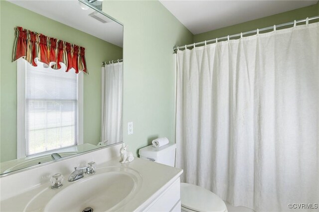 4410 Sharonridge Dr, North Chesterfield, VA 23236 - bathroom featuring vanity and toilet