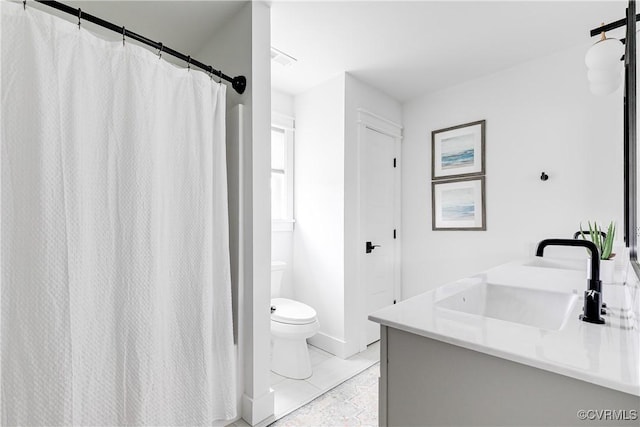 3013 Swanns Inn Cres, Goochland, VA 23063 - bathroom featuring vanity and a shower with shower curtain