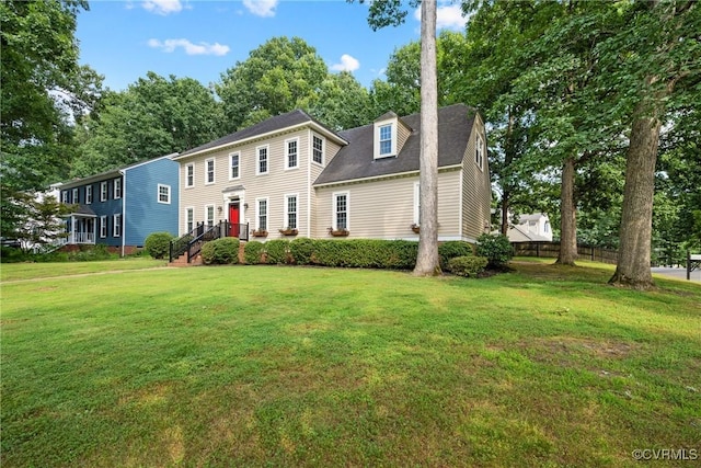 2801 Aspinwald Dr, Henrico, VA 23233 - colonial inspired home with a front lawn