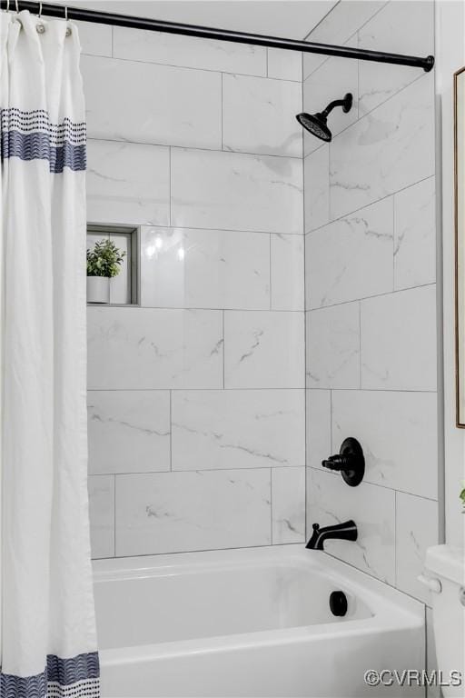 18 W 29th St, Richmond, VA 23223 - full bathroom with shower / tub combo with curtain