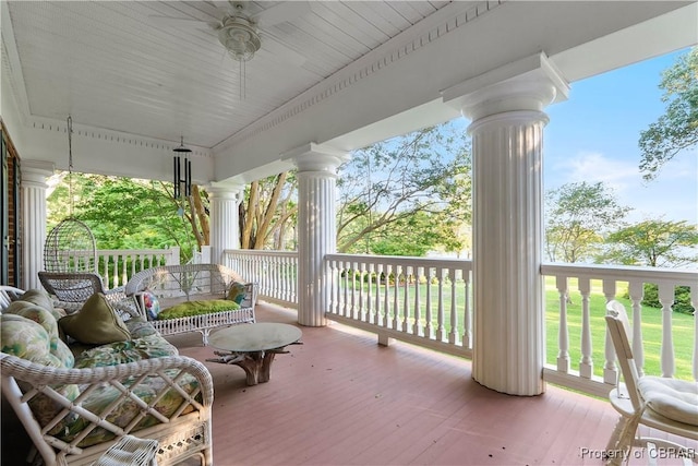 985 Kingston Ln, North, VA 23128 - view of porch