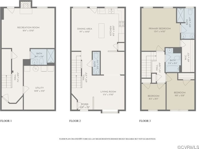 8750 Springwater Dr, Henrico, VA 23228 - view of room layout