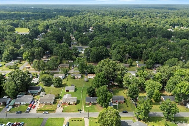 5425 Germain Rd, Richmond, VA 23224 - bird's eye view of a heavily wooded area