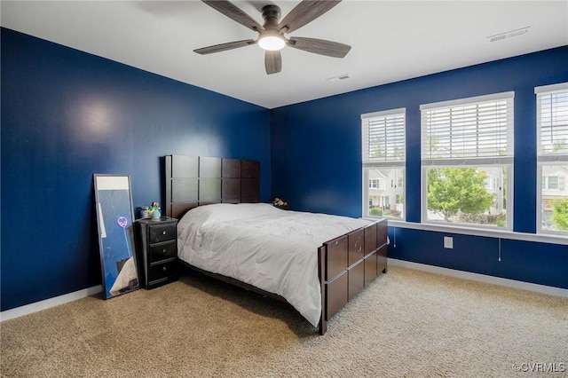 8838 Rushbrooke Ln, Mechanicsville, VA 23116 - bedroom with carpet flooring and a ceiling fan
