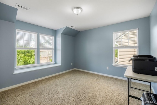 8838 Rushbrooke Ln, Mechanicsville, VA 23116 - unfurnished office featuring baseboards and carpet