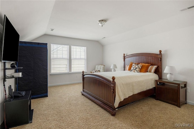 8838 Rushbrooke Ln, Mechanicsville, VA 23116 - bedroom with vaulted ceiling and light colored carpet