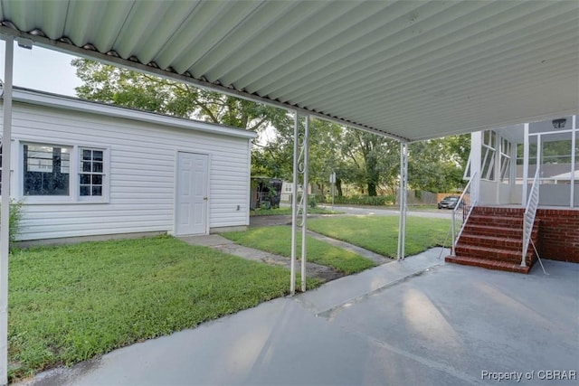 727 Teach St, Hampton, VA 23661 - view of patio / terrace