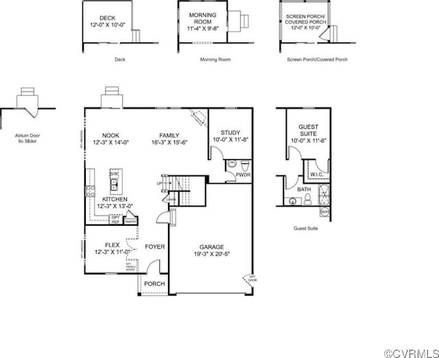 3417 Marwick Pl, Richmond, VA 23234 - view of home floor plan