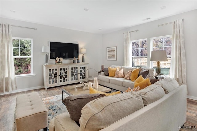 3409 Marwick Ln, Richmond, VA 23234 - living area with wood finished floors