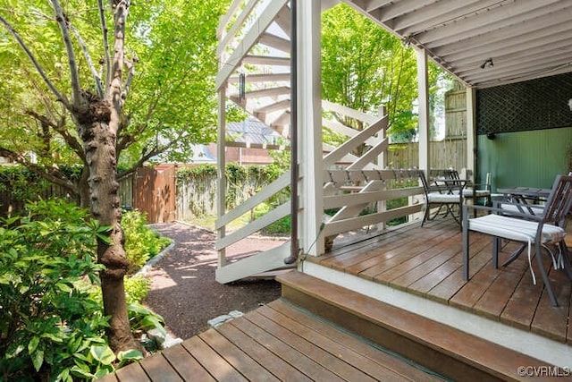 2024 Park Ave, Richmond, VA 23220 - deck with stairs