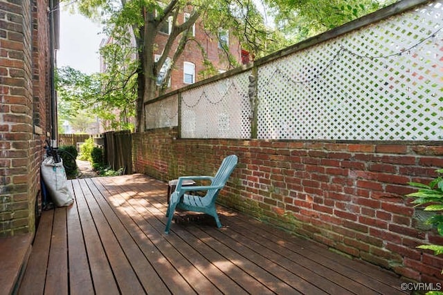 2024 Park Ave, Richmond, VA 23220 - view of wooden deck