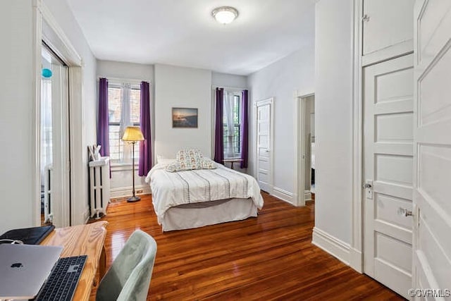 2024 Park Ave, Richmond, VA 23220 - bedroom with wood finished floors and an office area