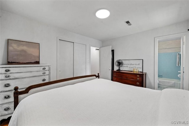 2226 Highland Dr, Powhatan, VA 23139 - bedroom featuring a closet and ensuite bathroom