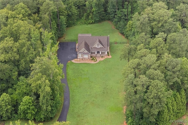 11499 Jack Ln, Hanover, VA 23146 - aerial view of property and surrounding area with a heavily wooded area