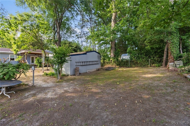 415 Crescent Ave, Colonial Heights, VA 23834 - view of yard with a shed