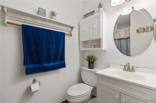 415 Crescent Ave, Colonial Heights, VA 23834 - bathroom featuring vanity and toilet