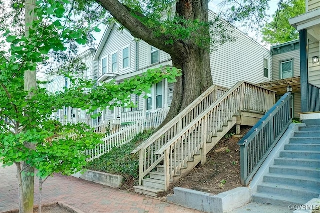 1410 W Clay St, Richmond, VA 23220 - entrance to property