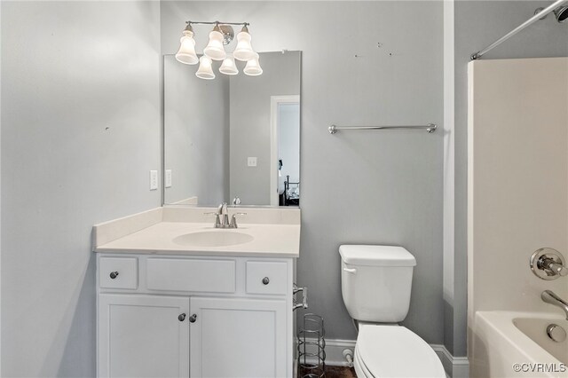 16507 Hannington Dr, Midlothian, VA 23112 - full bathroom featuring vanity and shower / bathtub combination