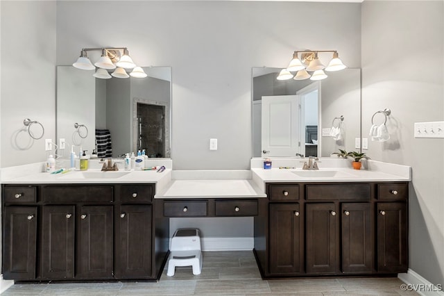 16507 Hannington Dr, Midlothian, VA 23112 - full bath with vanity, wood finished floors, and a shower