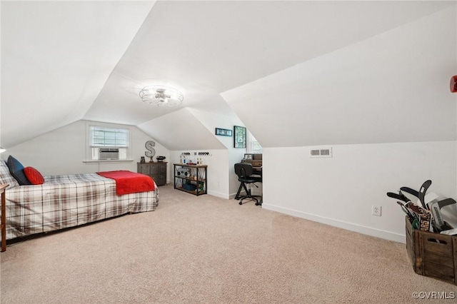4619 Otterdale Rd, Moseley, VA 23120 - bedroom featuring vaulted ceiling and carpet