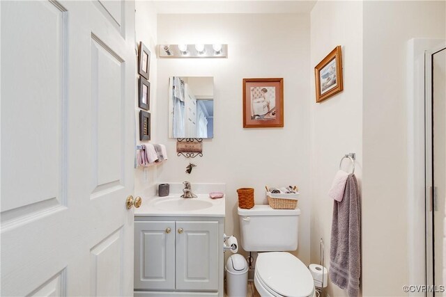 698 Quail Crossing Rd, Burkeville, VA 23922 - bathroom with toilet and vanity