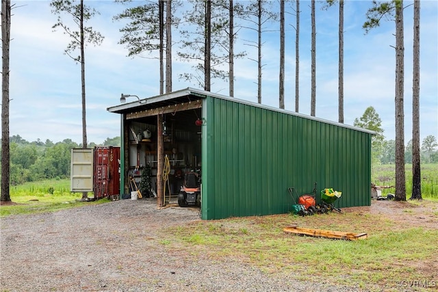 698 Quail Crossing Rd, Burkeville, VA 23922 - view of pole building