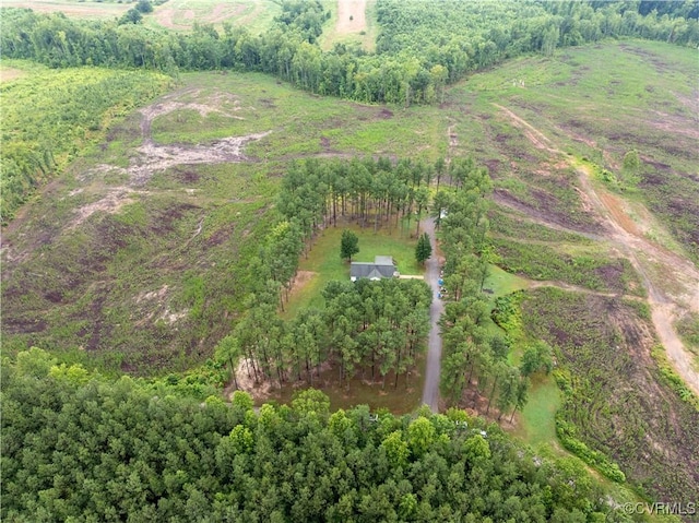 698 Quail Crossing Rd, Burkeville, VA 23922 - aerial overview of property's location