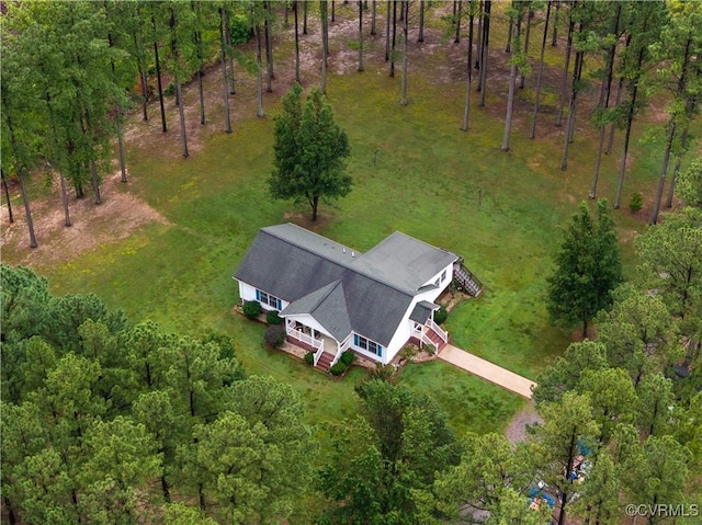 698 Quail Crossing Rd, Burkeville, VA 23922 - aerial view of property and surrounding area