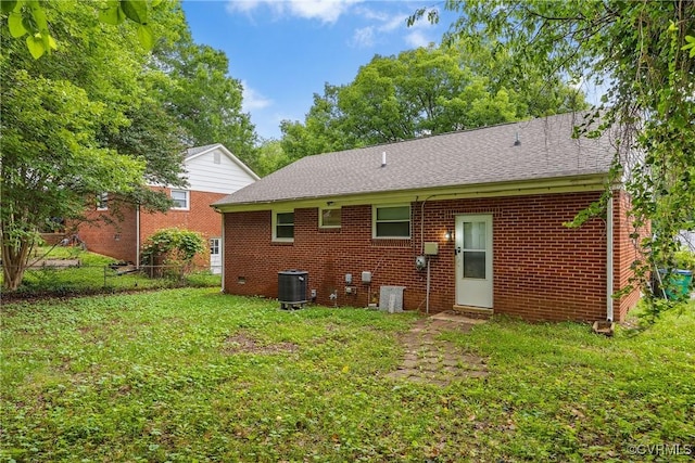 2924 Glenan Dr, Richmond, VA 23234 - rear view of property with brick siding and roof with shingles