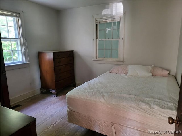 122 Longhill Rd, Williamsburg, VA 23185 - bedroom featuring multiple windows and wood finished floors