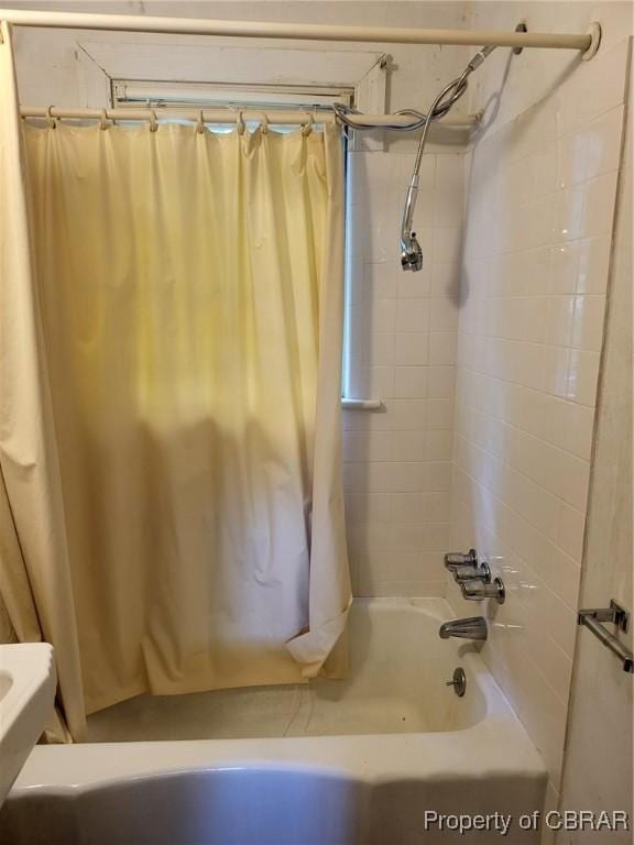 122 Longhill Rd, Williamsburg, VA 23185 - full bathroom with shower / bathtub combination with curtain