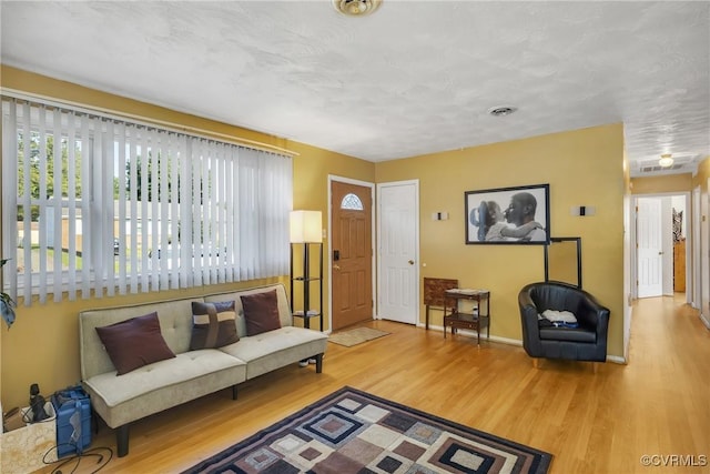 1007 Bolton Rd, Richmond, VA 23225 - living room featuring wood finished floors and baseboards