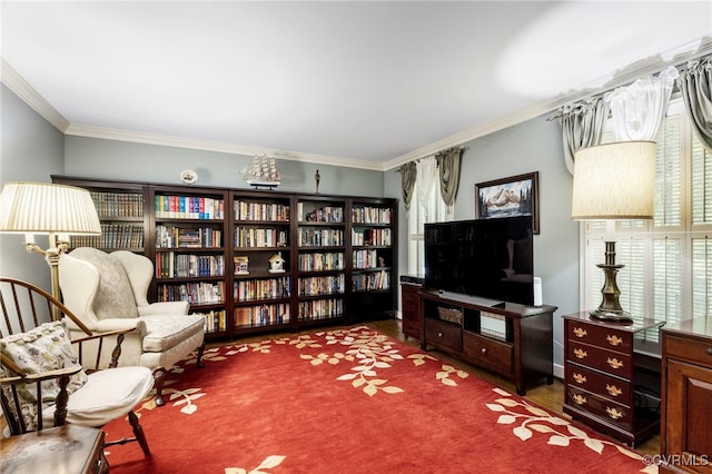 4018 Timber Ridge Rd, Chesterfield, VA 23112 - living area with crown molding