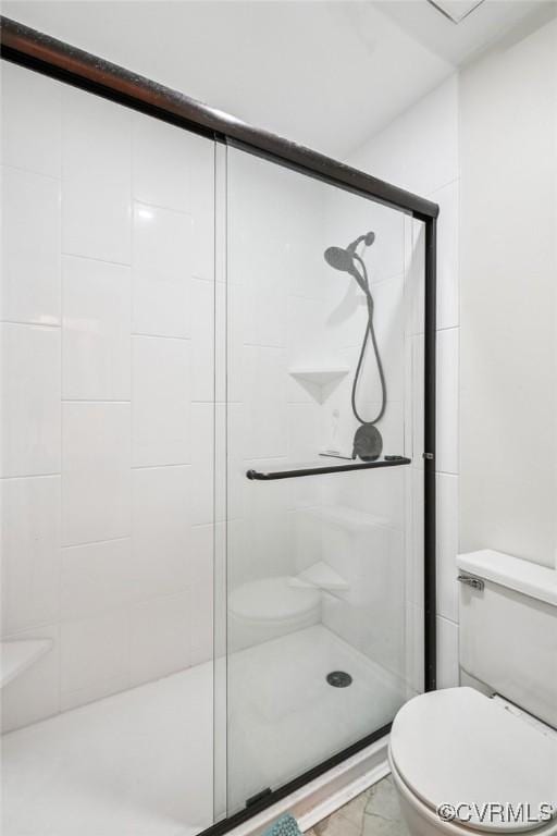 12302 Sir James Ct, Henrico, VA 23233 - full bath featuring toilet and a stall shower