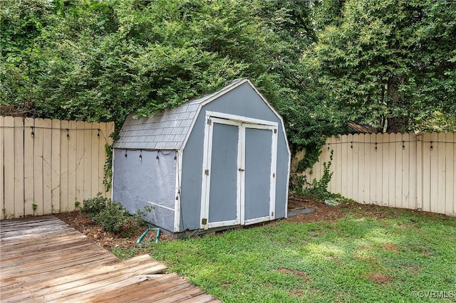 8314 Erma Ln, Richmond, VA 23229 - view of shed with a fenced backyard