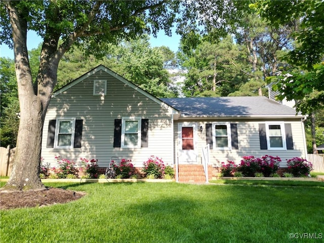 2205 Cox Rd, Henrico, VA 23233 - ranch-style home with a front yard